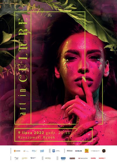 Plakat promujący wydarzenie Art In Culture